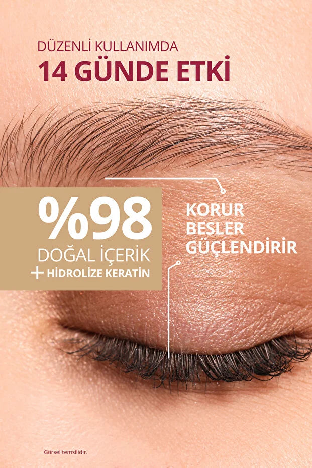 Dermoten Wenkbrauw- & Wimperserum met Keratine en Vitamine E – 20 ml