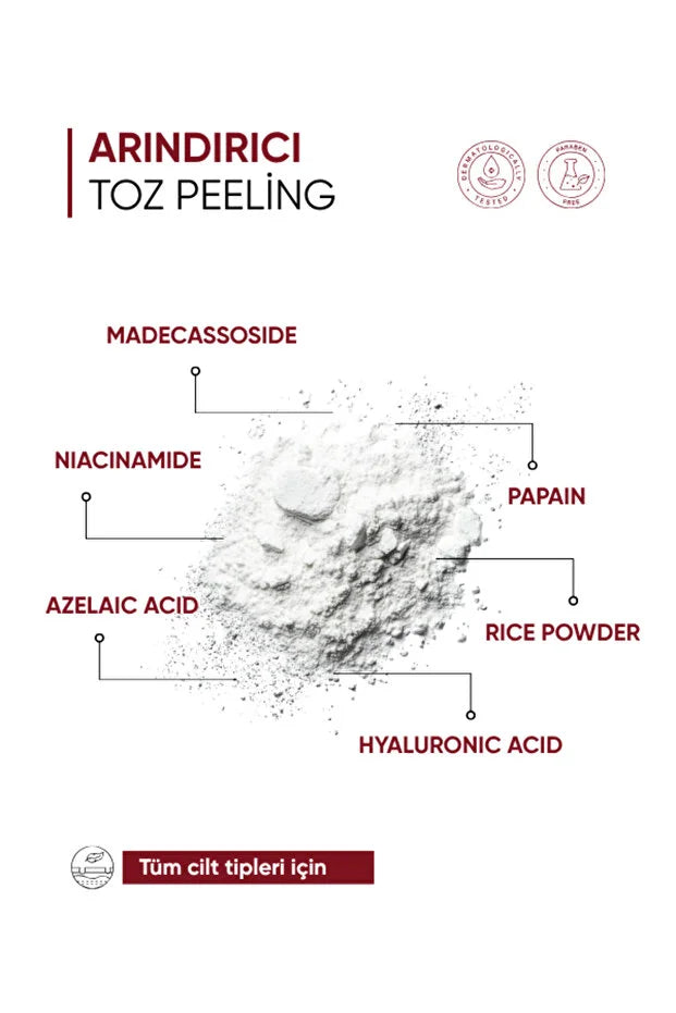 Mia Klinika Glow Enzyme Powder Peeling 40 g – Zuiverende En Verhelderende Enzympeeling