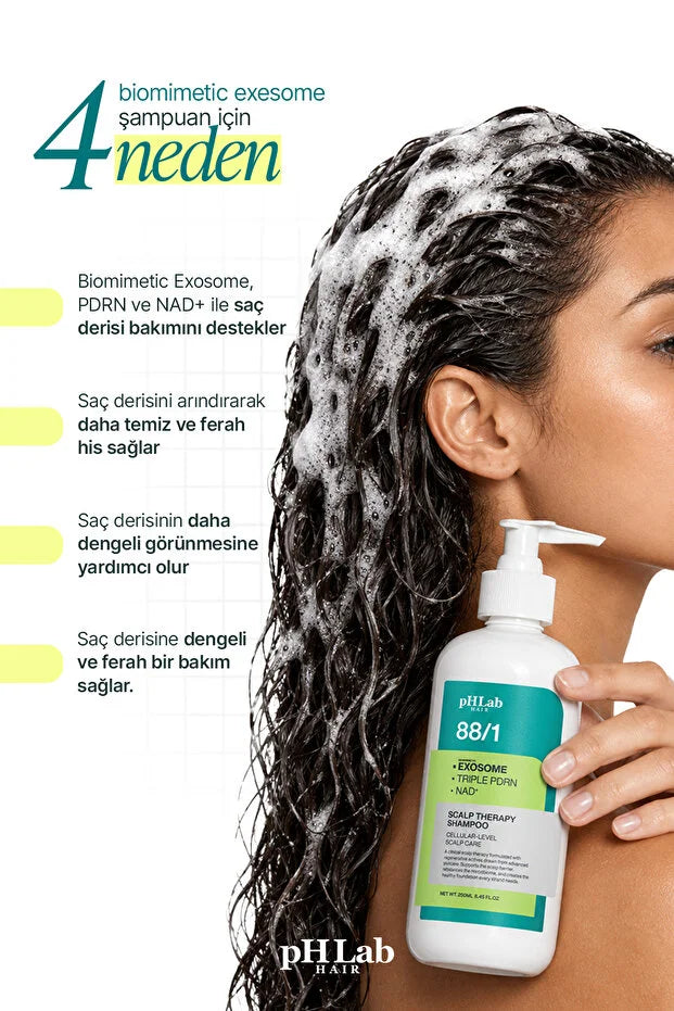 pHLab Hair 88/1 Biomimetic Exosome Scalp Care Shampoo – NAD+ & Triple PDRN – 250 ml