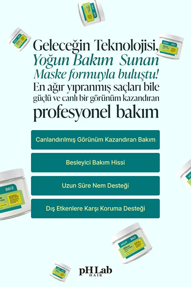 pH Lab Hair Bonding Haarmasker – Biomimetic Exosome, NAD+ Triple PDRN – Intensieve Haarverzorging