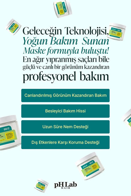 pH Lab Hair Bonding Haarmasker – Biomimetic Exosome, NAD+ Triple PDRN – Intensieve Haarverzorging