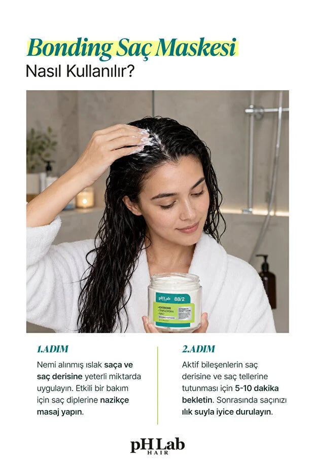 pH Lab Hair Bonding Haarmasker – Biomimetic Exosome, NAD+ Triple PDRN – Intensieve Haarverzorging