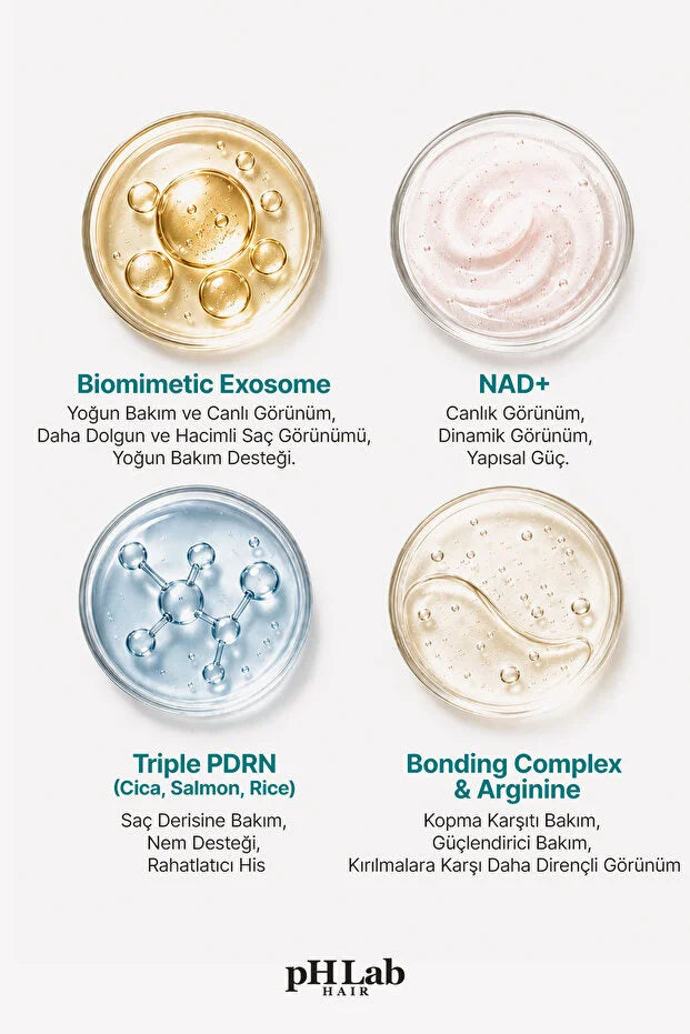 pH Lab Hair Bonding Haarmasker – Biomimetic Exosome, NAD+ Triple PDRN – Intensieve Haarverzorging