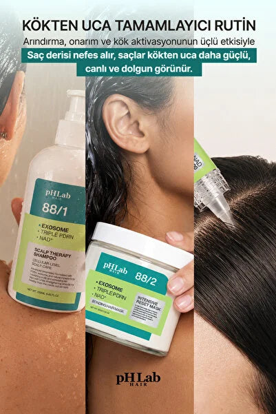 pH Lab Hair Bonding Haarmasker – Biomimetic Exosome, NAD+ Triple PDRN – Intensieve Haarverzorging