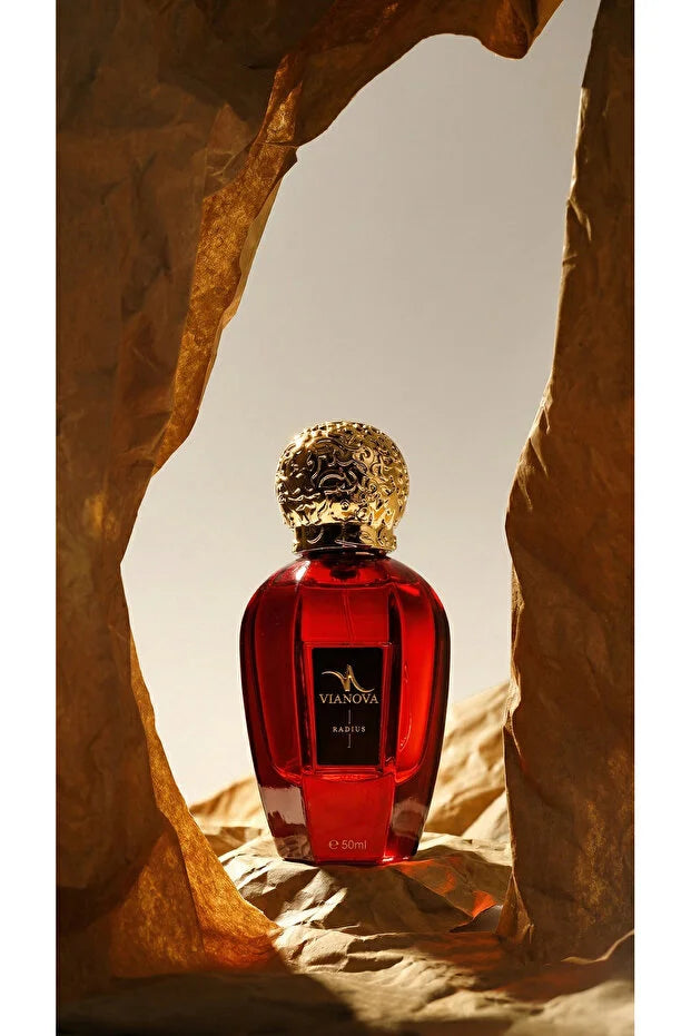 Vianova Radius Extrait de Parfum – Warm & Intens Parfum – Koffie, Amandel, Vanille & Amber – 50 ml