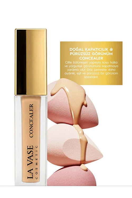 La Vase Concealer – Vloeibare Concealer – Natuurlijke Dekking – Hydraterend & Glad Effect – 6 g