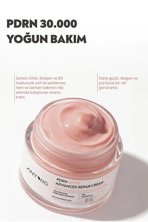 Anyong PDRN 30000 Advanced Repair Cream - Gezichtscrème met Zalm DNA - Hyaluronzuur - Ceramiden - Anti-Aging - 50 ml