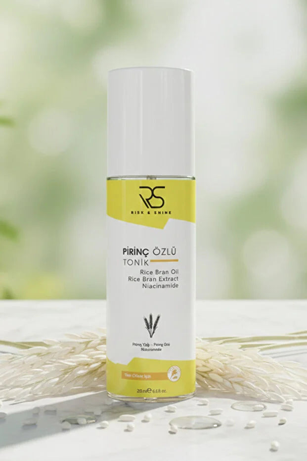 Rise & Shine Rice Toner – Hydraterende & Verfrissende Gezichtstoner – Egaliserende Glow & Huidverzorging – 200 ml