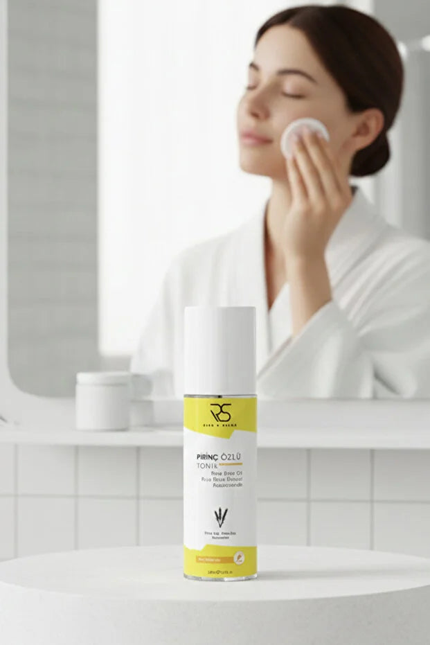 Rise & Shine Rice Toner – Hydraterende & Verfrissende Gezichtstoner – Egaliserende Glow & Huidverzorging – 200 ml