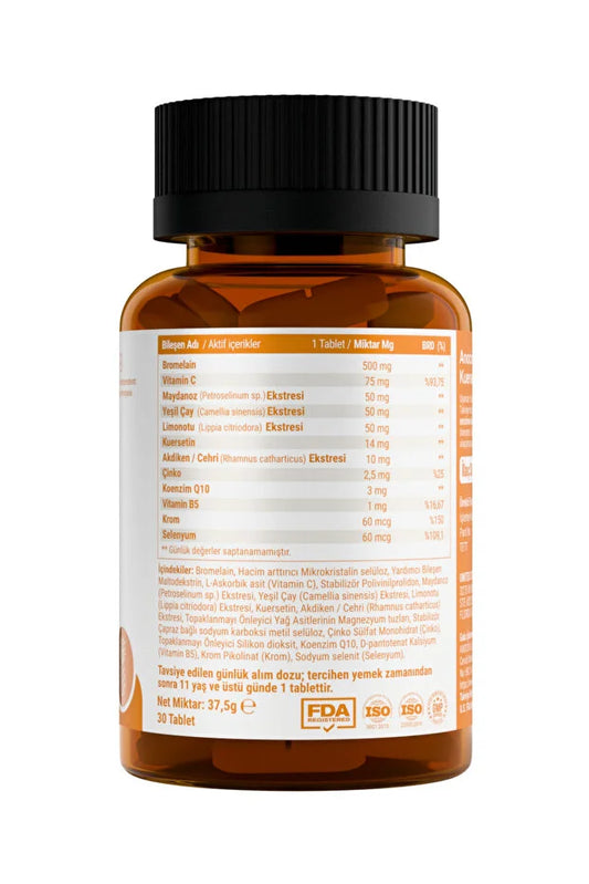 Anocin - Bromelaïne + Quercetine, Zink, Vitamine C, CoQ-10, Vitamine B5
