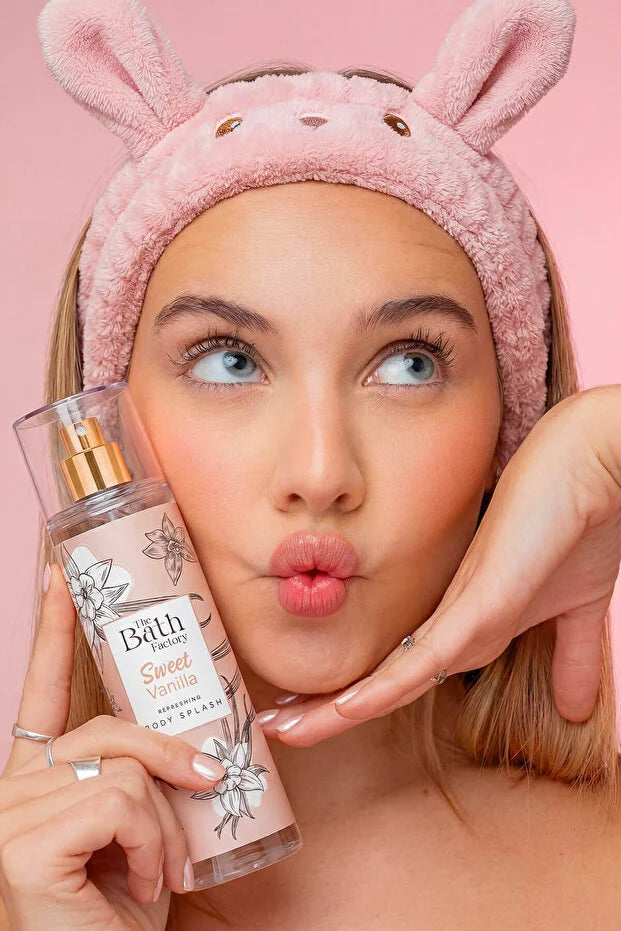 The Bath Factory Sweet Vanilla Body Splash 200 ml