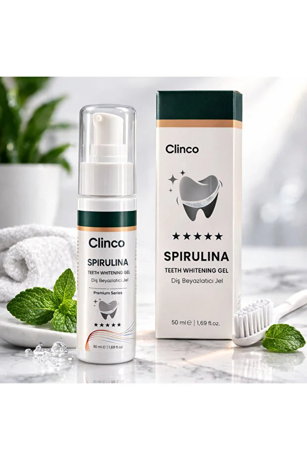 Clinco Spirulina Teeth Whitening Gel 50 ml