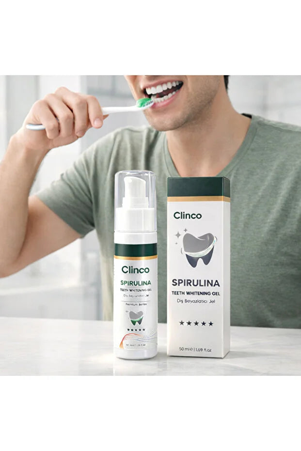 Clinco Spirulina Teeth Whitening Gel 50 ml