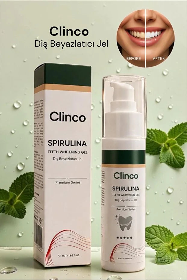 Clinco Spirulina Teeth Whitening Gel 50 ml