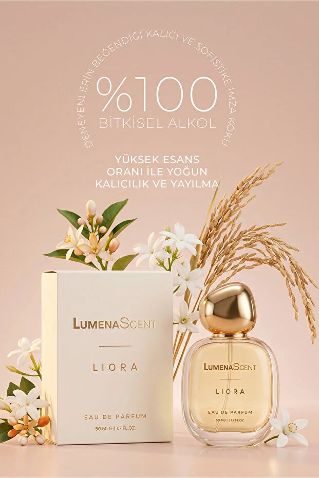 Lumenascent Liora Eau de Parfum – Bloemige Damesgeur – Fris, Elegant & Langdurig – 50 ml