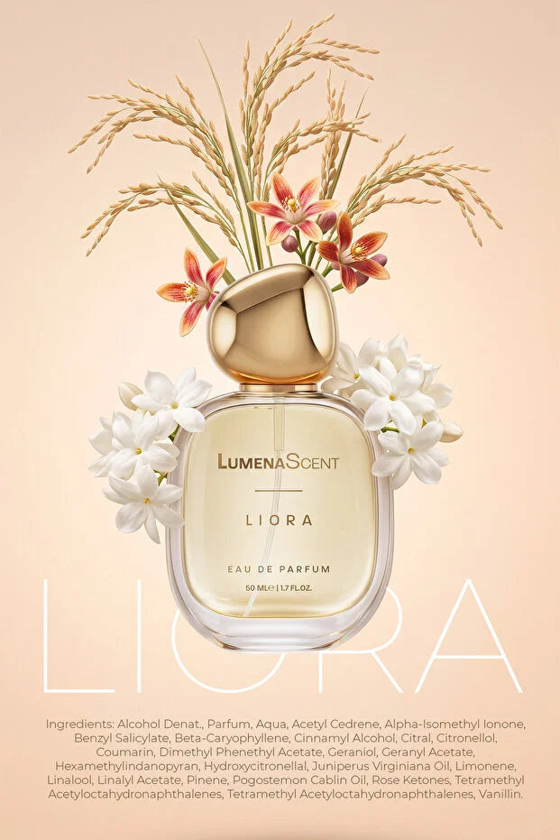 Lumenascent Liora Eau de Parfum – Bloemige Damesgeur – Fris, Elegant & Langdurig – 50 ml