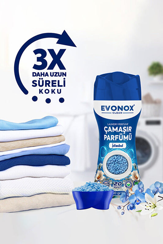 Evonox Clean Çamaşır Parfümü – İstanbul 210 gr
