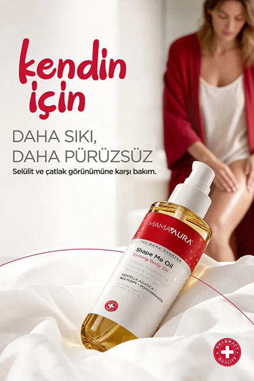 MamaAura Shape Me Oil 125 ml – Anti-Cellulite Massageolie