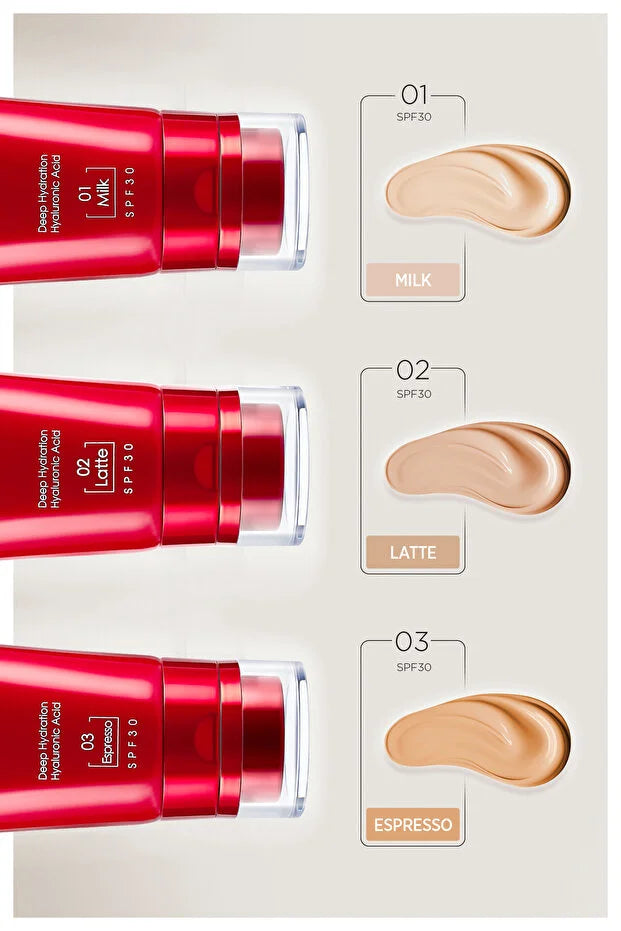Özden Özdoğan BB Cream Bebeksi 02 Latte – SPF 30 – Hyaluronzuur – 50 ml
