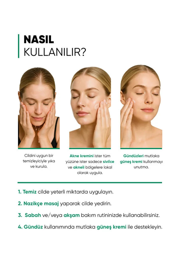 Mia Klinika Anti-Acne Hydraterende Crème – 50ml | Niacinamide & Salicylzuur