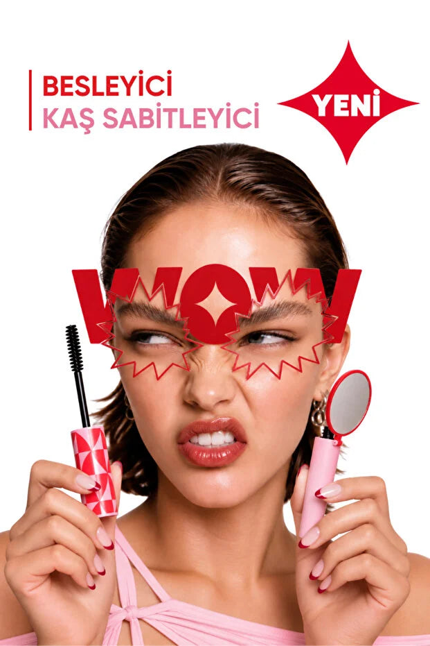 Mia Klinika Brow Lift Glue Fix & Care - Wenkbrauwgel - Sterke Fixatie - Met Spiegeltje - 6,5 ml
