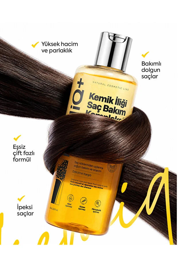 KEMİQ+ Bone Marrow Hair Care Complex - Tweefasen Shampoo - Intensieve Haarverzorging - 250 ml