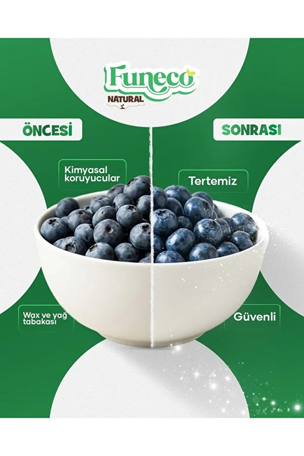 Funeco Natural - Natuurlijke Groente & Fruitreiniger - Vegan - 350 g