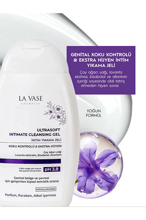 La Vase Ultrasoft Intieme Wasgel  – Tea Tree & Lavendel – 250 ml
