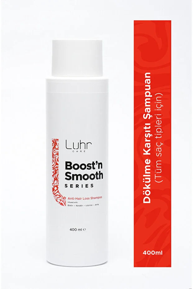 Luhr Care – Boost’n Smooth Anti Haaruitval Shampoo 400ml