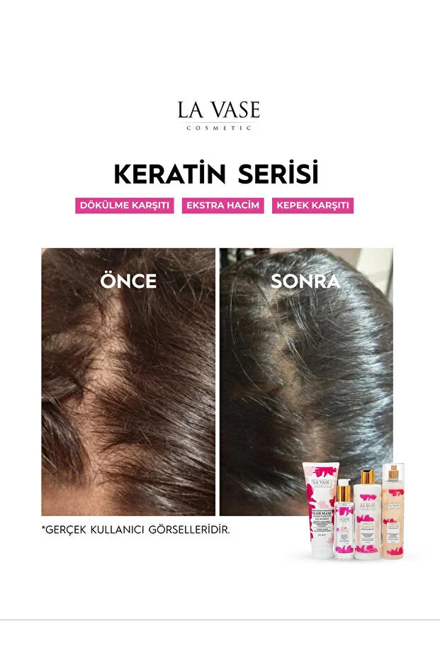 La Vase Keratin Hair Serum – Keratine Haarserum met Arganolie – 150 ml