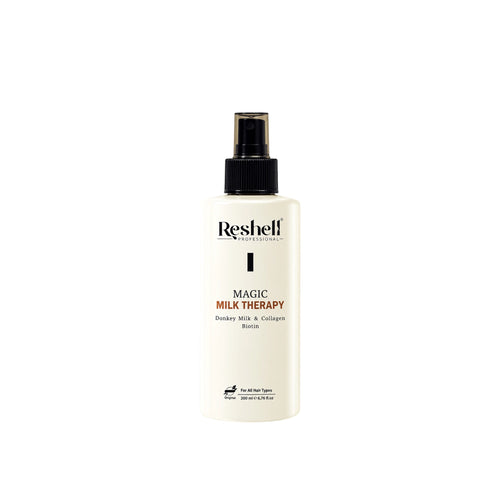 Reshell Professional Magic Milk Therapy – Haarverzorgingsspray met Biotine, Collageen & Ezelinnenmelk – 200 ml