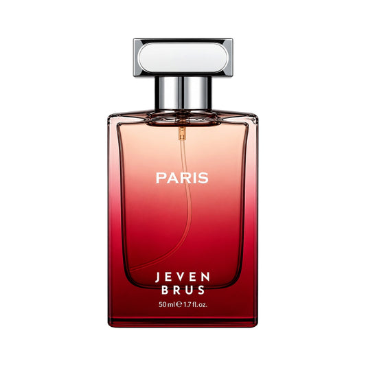 Jeven Brus Paris Eau de Parfum - 50 ml Herenparfum | Moderne Houtig‑Amber Herengeur | Fris Appel & Munt