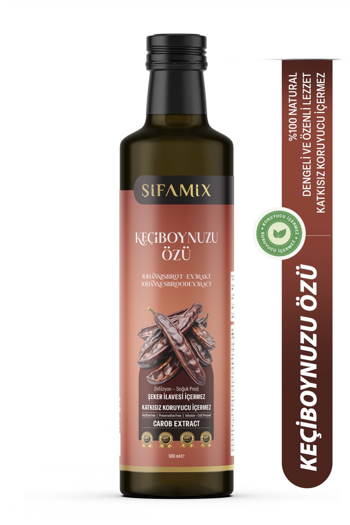 Şifamix Johannesbroodextract 700g – 100% Natuurlijk (Zonder Suiker & Zonder Toevoegingen)