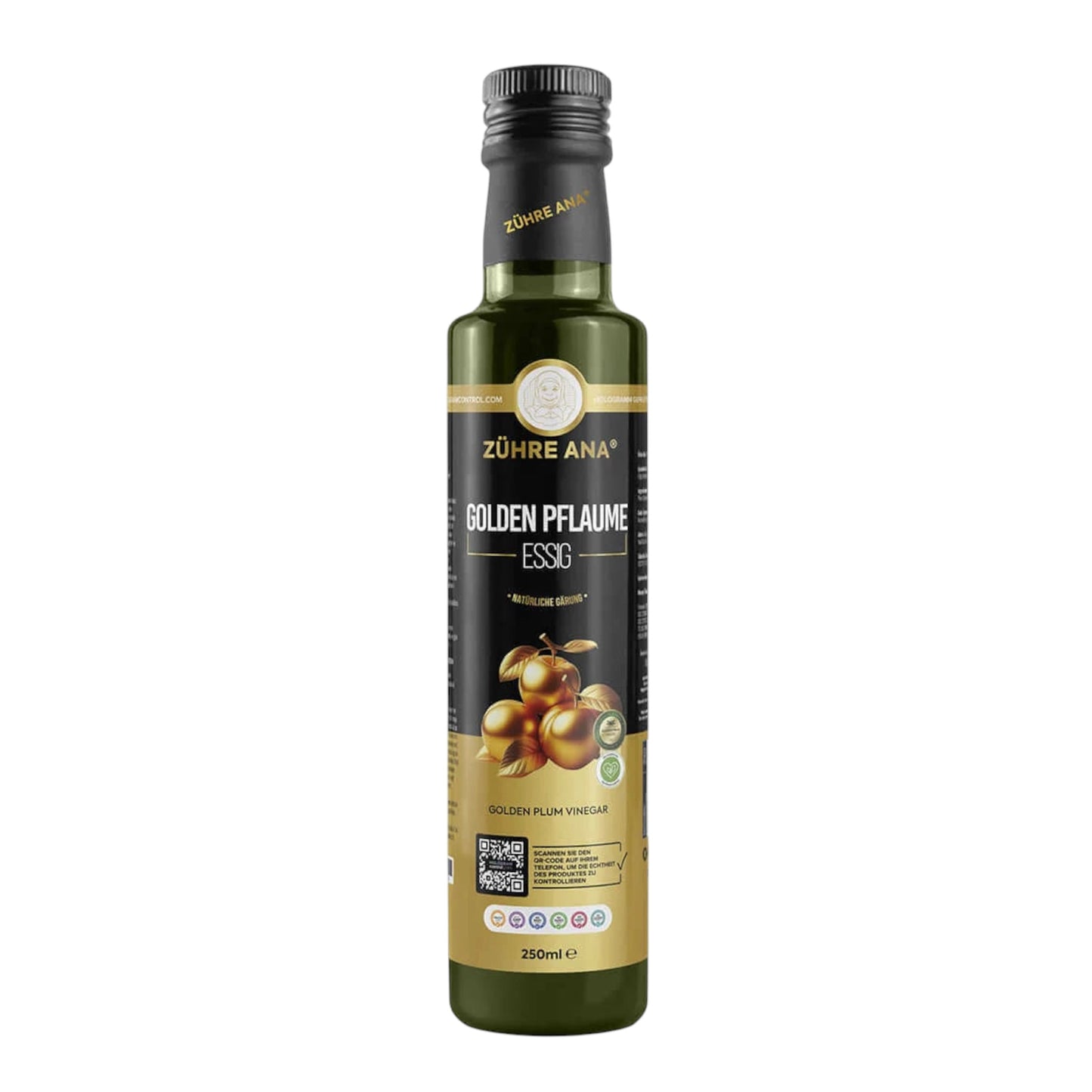 Zühre Ana Gouden Pruimenazijn 250 ml