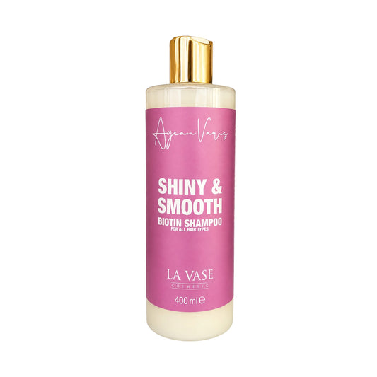 La Vase Cosmetic Shiny & Smooth Biotin Shampoo 400 ml