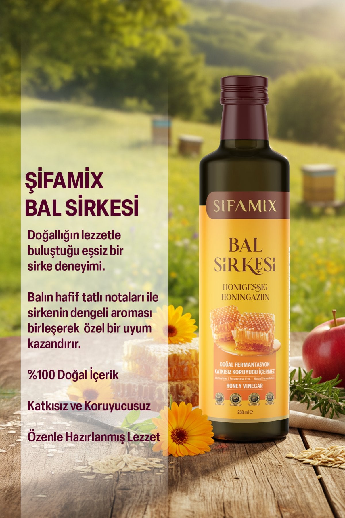 Sifamix Honingazijn - 1 fles van 500 ml
