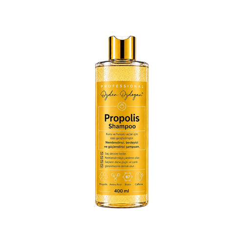 Özden Özdoğan Propolis Shampoo – Verzorgende Shampoo met Biotine, Cafeïne & Aminozuren 400 ml