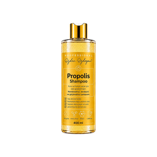 Özden Özdoğan Propolis Shampoo – Verzorgende Shampoo met Biotine, Cafeïne & Aminozuren 400 ml