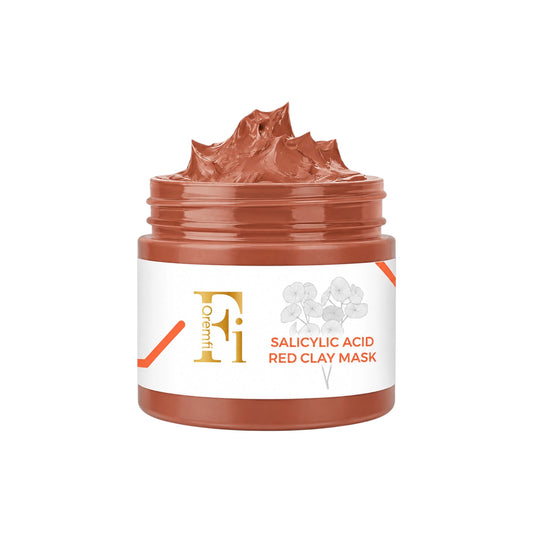 Qremfi Salicylic Acid Red Clay Mask 100 ml – Kleimasker met Salicylzuur
