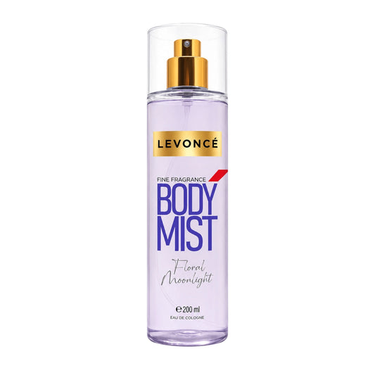 Levoncé Floral Moonlight Dames Bodymist 200 ml –  Verfrissende Body Spray | Bloemige Geur