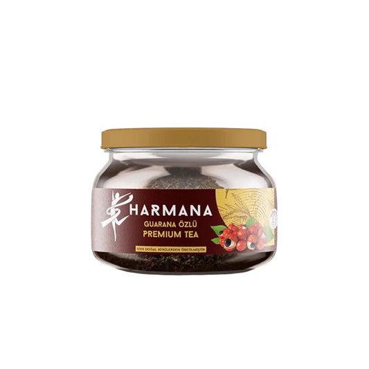 Harmana Guarana Thee – Kruidenthee met Groene Thee & Guarana – Abrikozensmaak – 150 g