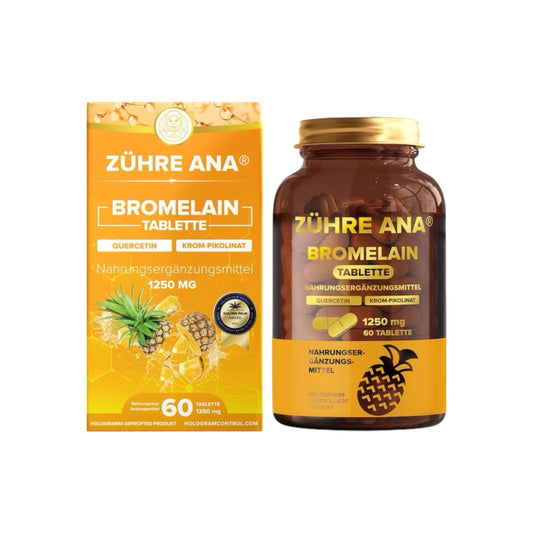 Zühre Ana Bromelain Tabletten 1250 mg – 60 Tabletten