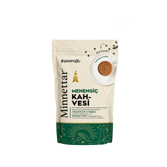 Şekeroğlu Minnettar Menengiç Koffie – Cafeïnevrij – Pistachekoffie – 165 g
