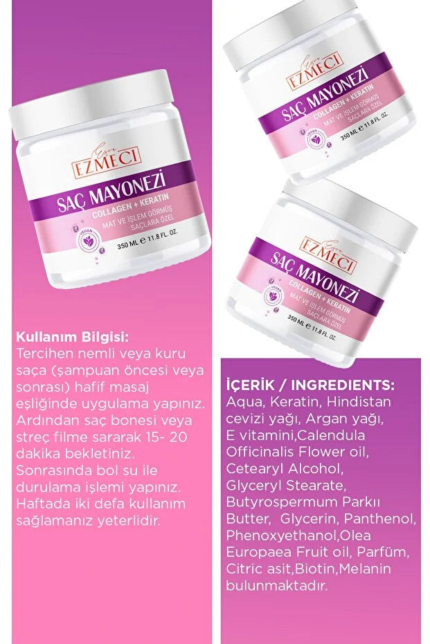 Esra Ezmeci Saç Mayonezi - Haarmasker - 350 ml