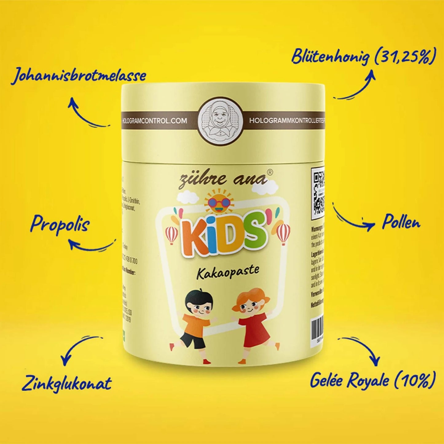 Zühre Ana Kids Cacaopasta - 240gr
