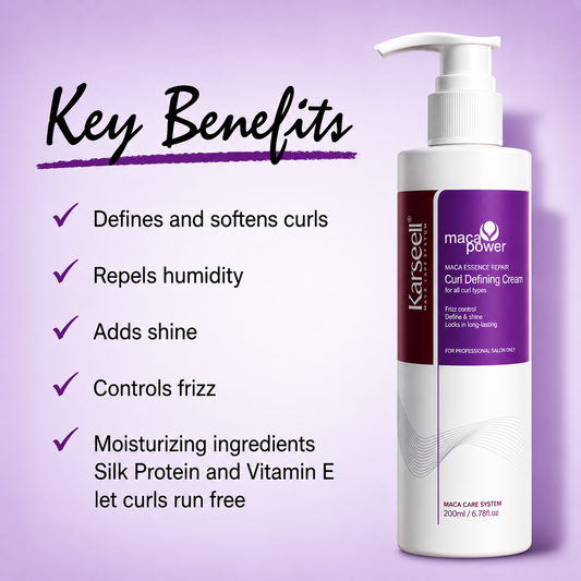 Karseell Curl Defining Repair Cream Leave In - Professionele Krullencrème