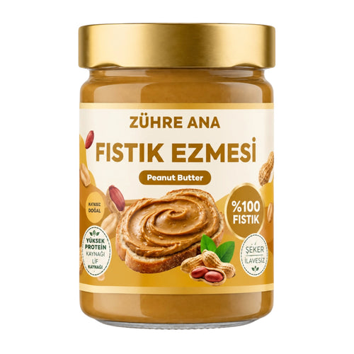 Zühre Ana Yer Fıstığı Ezmesi 315 g | 100% Pindakaas