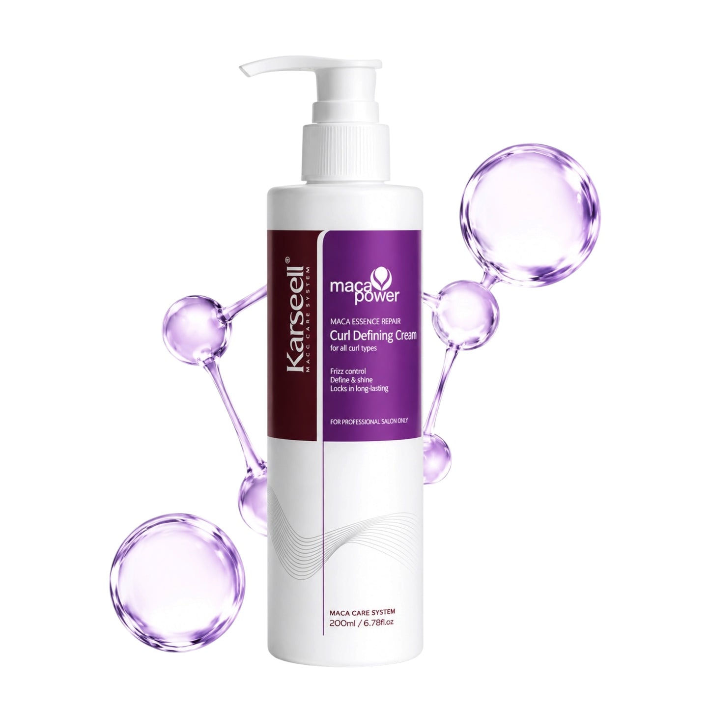 Karseell Curl Defining Repair Cream Leave In - Professionele Krullencrème