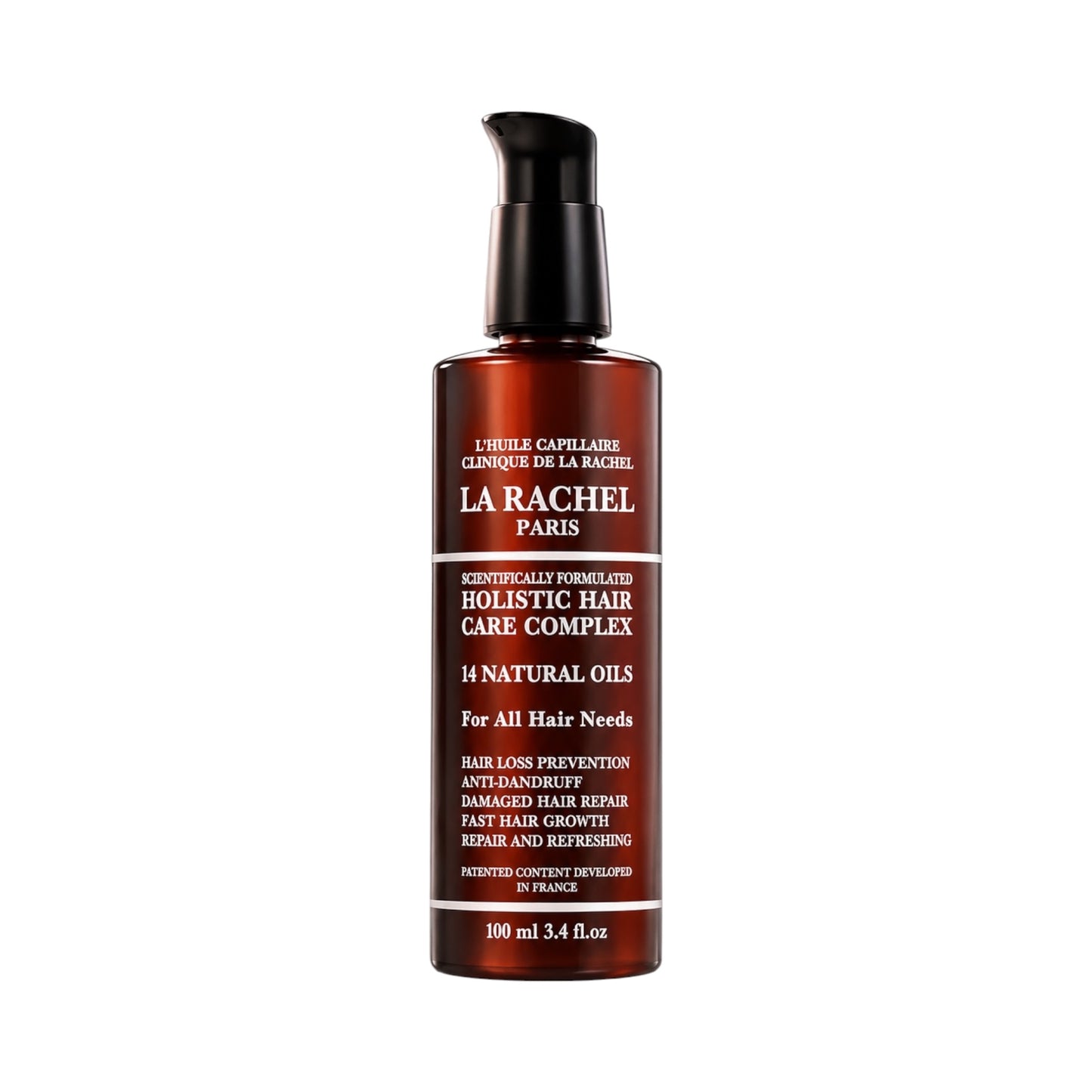 La Rachel Paris Holistic Hair Care Complex 100 ml – Haarolie met 14 Natuurlijke Oliën