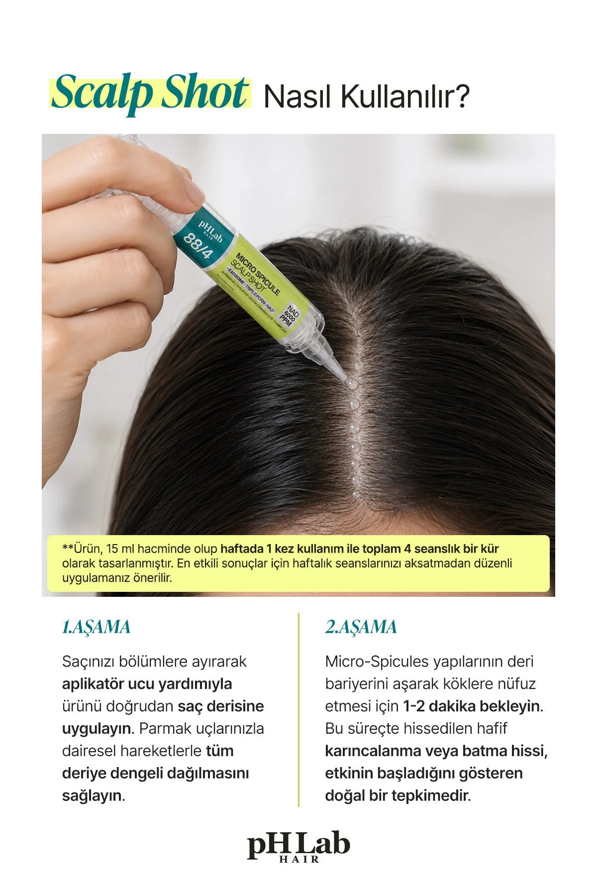 pH Lab Hair 88/4 Micro Spicule Scalp Shot – Exosome, NAD+ 6000 PPM & Triple PDRN Hoofdhuidverzorging